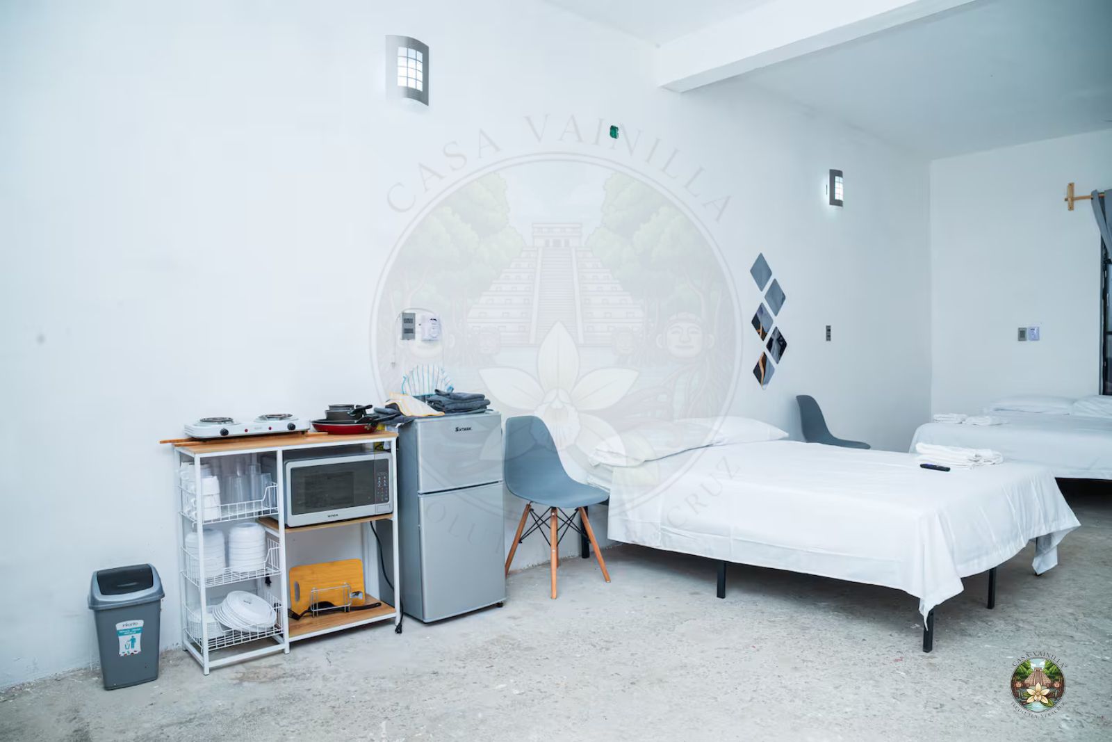 Cocineta completamente equipada